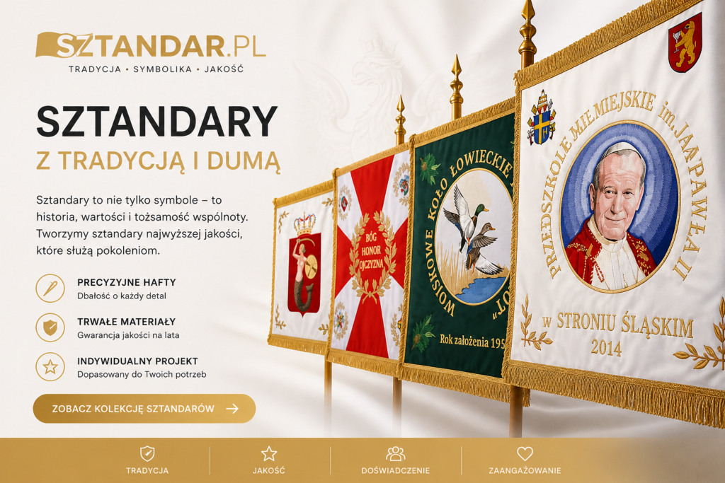 Jak wygląda proces projektowania sztandaru krok po kroku?